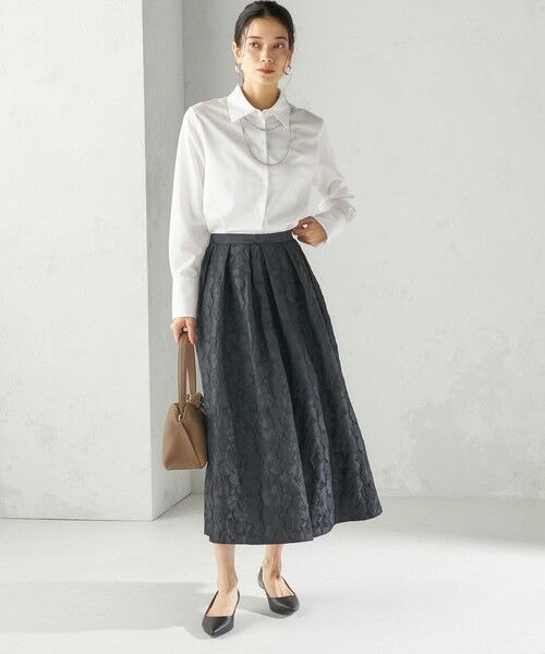 SHIPS / シップス シャツ・ブラウス | 〈手洗い可能〉スーピマ コットン サテン シャツ | 詳細1