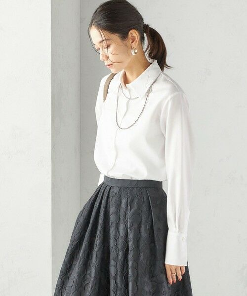 SHIPS / シップス シャツ・ブラウス | 〈手洗い可能〉スーピマ コットン サテン シャツ | 詳細6