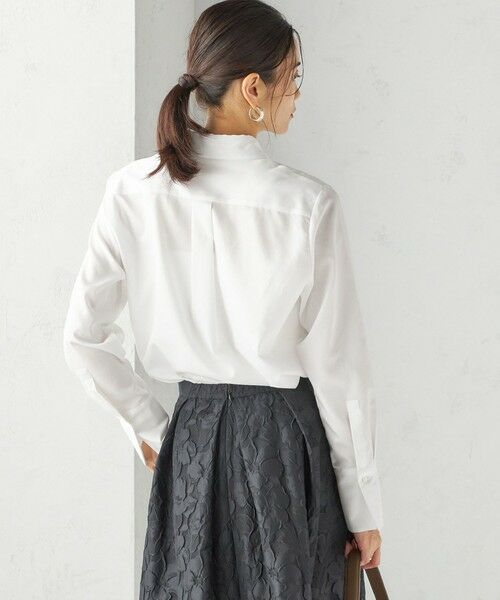 SHIPS / シップス シャツ・ブラウス | 〈手洗い可能〉スーピマ コットン サテン シャツ | 詳細7