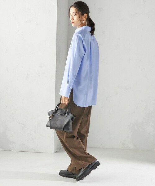 SHIPS / シップス シャツ・ブラウス | 〈手洗い可能〉スーピマ コットン サテン シャツ | 詳細12