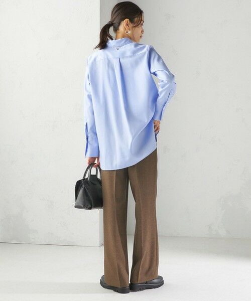 SHIPS / シップス シャツ・ブラウス | 〈手洗い可能〉スーピマ コットン サテン シャツ | 詳細13