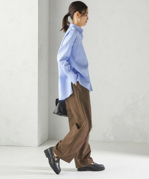 SHIPS / シップス シャツ・ブラウス | 〈手洗い可能〉スーピマ コットン サテン シャツ | 詳細14