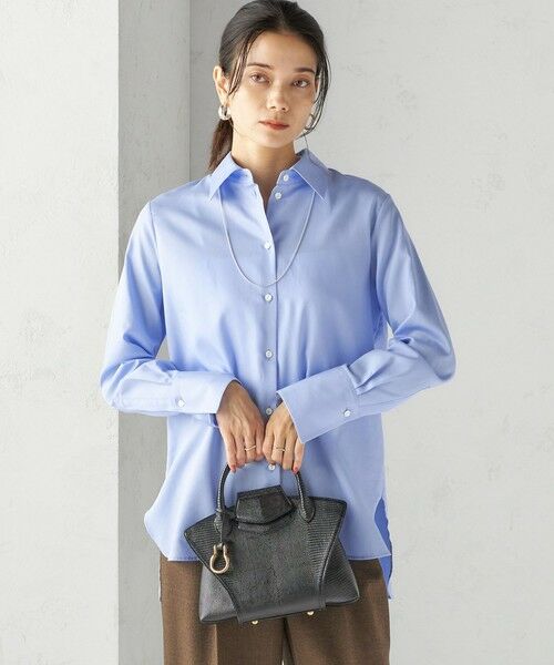 SHIPS / シップス シャツ・ブラウス | 〈手洗い可能〉スーピマ コットン サテン シャツ | 詳細15