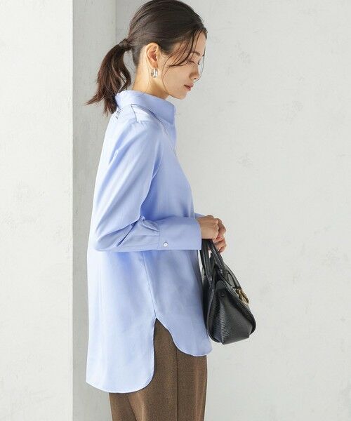 SHIPS / シップス シャツ・ブラウス | 〈手洗い可能〉スーピマ コットン サテン シャツ | 詳細18