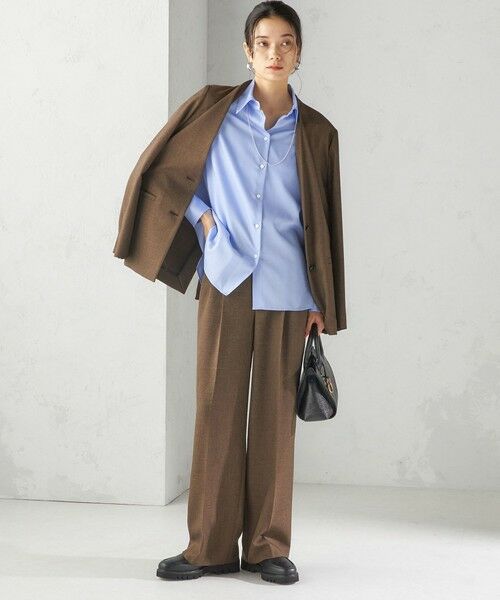 SHIPS / シップス シャツ・ブラウス | 〈手洗い可能〉スーピマ コットン サテン シャツ | 詳細19