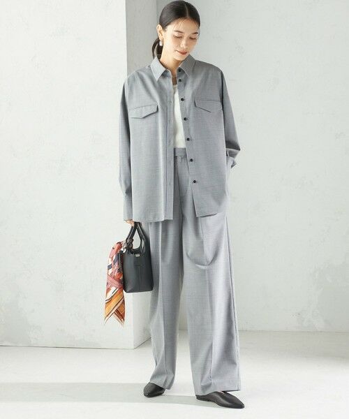 SHIPS / シップス シャツ・ブラウス | 〈手洗い可能〉トロピカル ポケット シャツ（セットアップ対応） | 詳細1