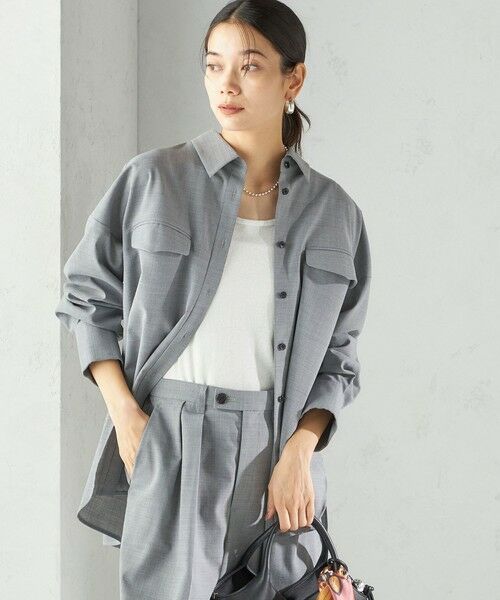 SHIPS / シップス シャツ・ブラウス | 〈手洗い可能〉トロピカル ポケット シャツ（セットアップ対応） | 詳細10