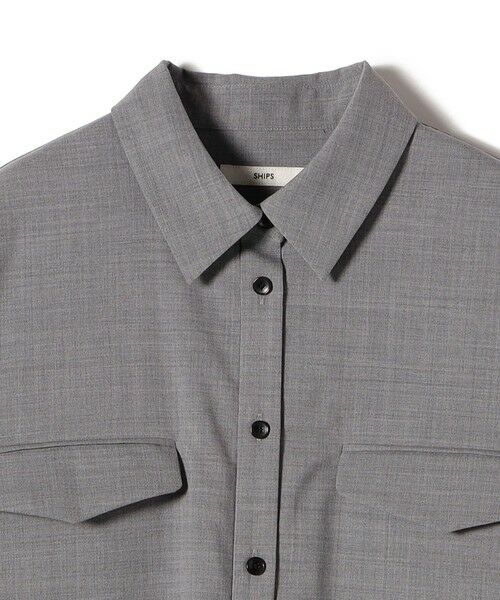 SHIPS / シップス シャツ・ブラウス | 〈手洗い可能〉トロピカル ポケット シャツ（セットアップ対応） | 詳細13