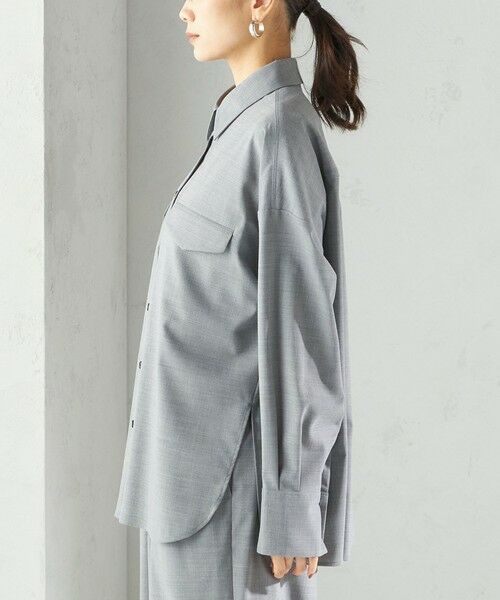 SHIPS / シップス シャツ・ブラウス | 〈手洗い可能〉トロピカル ポケット シャツ（セットアップ対応） | 詳細17