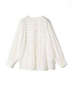 SHIPS / シップス シャツ・ブラウス | Fanaka:〈手洗い可能〉デザインピンタック ブラウス