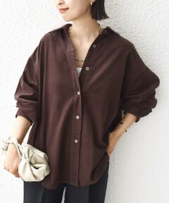 SHIPS / シップス シャツ・ブラウス | 【WEB限定】〈洗濯機可能〉コーデュロイ ギャザー シャツ 羽織