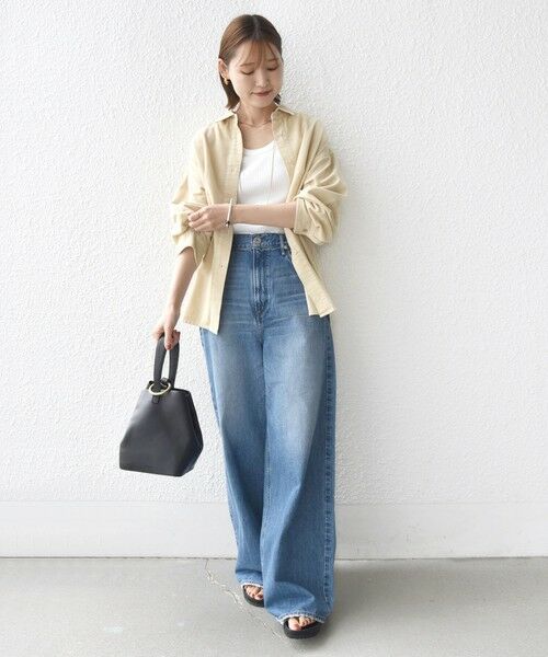 SHIPS / シップス シャツ・ブラウス | 【WEB限定】〈洗濯機可能〉コーデュロイ ギャザー シャツ 羽織 | 詳細1