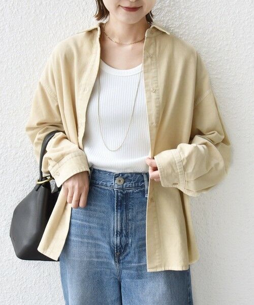 SHIPS / シップス シャツ・ブラウス | 【WEB限定】〈洗濯機可能〉コーデュロイ ギャザー シャツ 羽織 | 詳細11