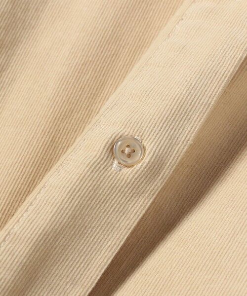 SHIPS / シップス シャツ・ブラウス | 【WEB限定】〈洗濯機可能〉コーデュロイ ギャザー シャツ 羽織 | 詳細13