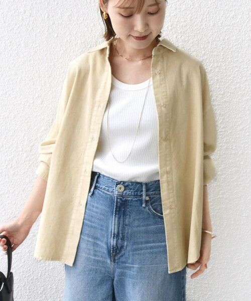 SHIPS / シップス シャツ・ブラウス | 【WEB限定】〈洗濯機可能〉コーデュロイ ギャザー シャツ 羽織 | 詳細6