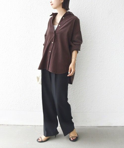 SHIPS / シップス シャツ・ブラウス | 【WEB限定】〈洗濯機可能〉コーデュロイ ギャザー シャツ 羽織 | 詳細15