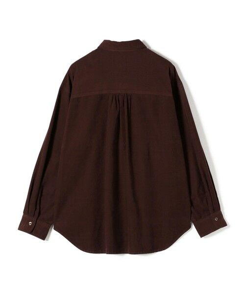 SHIPS / シップス シャツ・ブラウス | 【WEB限定】〈洗濯機可能〉コーデュロイ ギャザー シャツ 羽織 | 詳細24