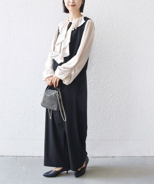 SHIPS / シップス シャツ・ブラウス | 【SHIPS別注】troisiemeCHACO: 〈手洗い可能〉ラッフル フリル ブラウス（セレモニー対応可） | 詳細16