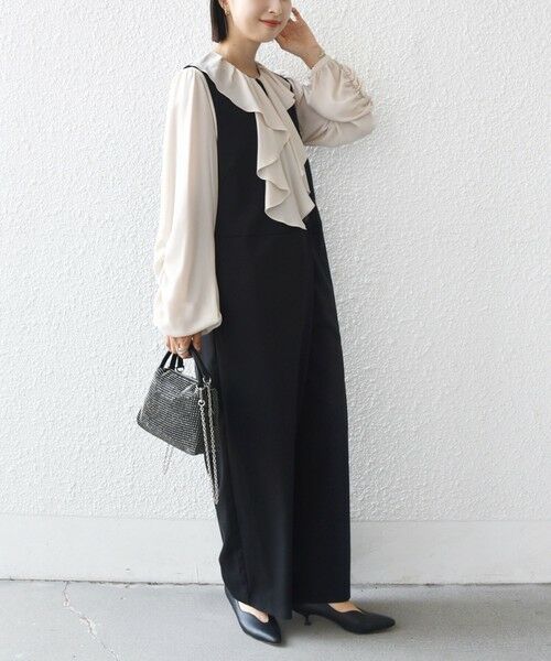 SHIPS / シップス シャツ・ブラウス | 【SHIPS別注】troisiemeCHACO: 〈手洗い可能〉ラッフル フリル ブラウス（セレモニー対応可） | 詳細18