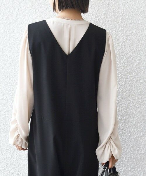 SHIPS / シップス シャツ・ブラウス | 【SHIPS別注】troisiemeCHACO: 〈手洗い可能〉ラッフル フリル ブラウス（セレモニー対応可） | 詳細21