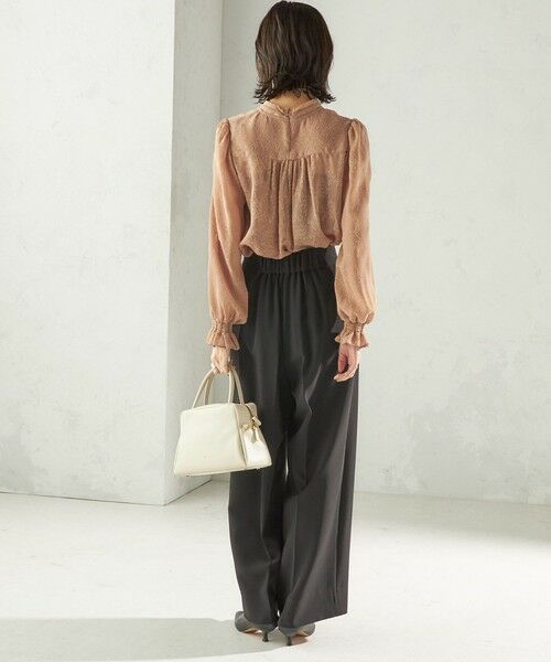 SHIPS / シップス シャツ・ブラウス | 【SHIPS別注】troisiemeCHACO: 〈手洗い可能〉2WAY シアー タイ ブラウス（セレモニー対応可） | 詳細13