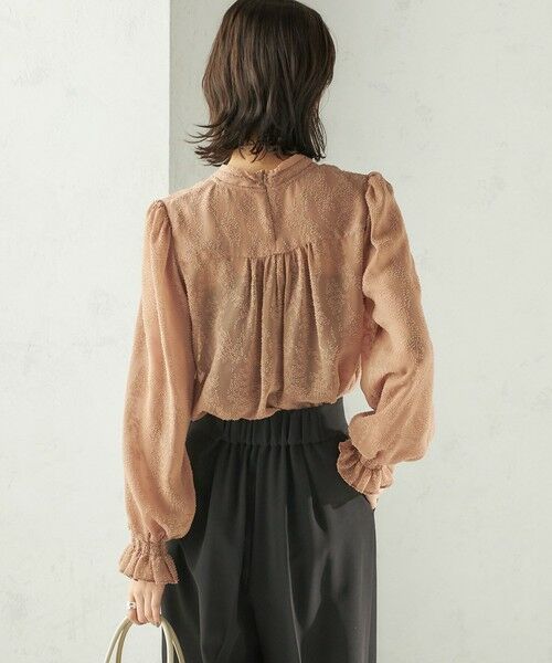 SHIPS / シップス シャツ・ブラウス | 【SHIPS別注】troisiemeCHACO: 〈手洗い可能〉2WAY シアー タイ ブラウス（セレモニー対応可） | 詳細19