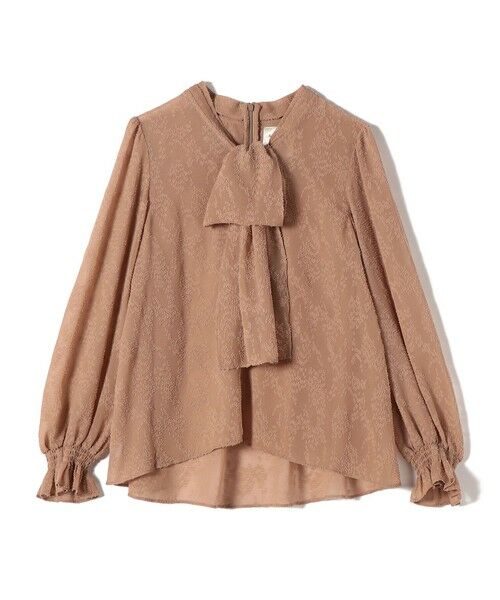 SHIPS / シップス シャツ・ブラウス | 【SHIPS別注】troisiemeCHACO: 〈手洗い可能〉2WAY シアー タイ ブラウス（セレモニー対応可） | 詳細20