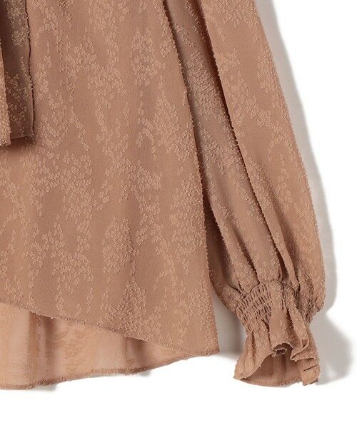 SHIPS / シップス シャツ・ブラウス | 【SHIPS別注】troisiemeCHACO: 〈手洗い可能〉2WAY シアー タイ ブラウス（セレモニー対応可） | 詳細23