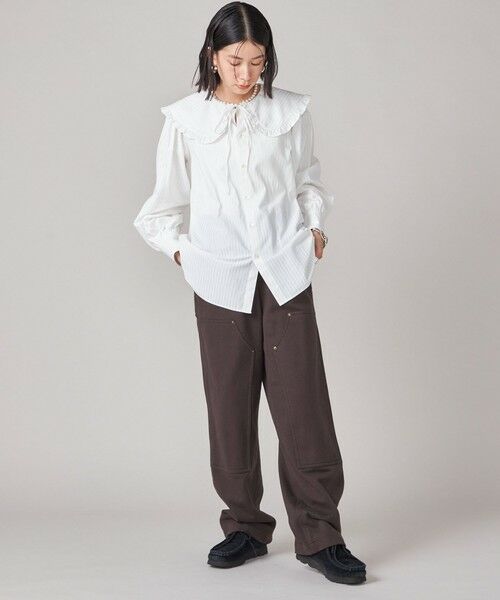 SHIPS / シップス シャツ・ブラウス | SHIPS NINE CASE:〈手洗い可能〉ビッグ カラー ブラウス | 詳細7