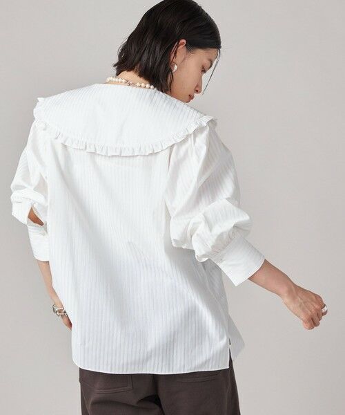 SHIPS / シップス シャツ・ブラウス | SHIPS NINE CASE:〈手洗い可能〉ビッグ カラー ブラウス | 詳細11