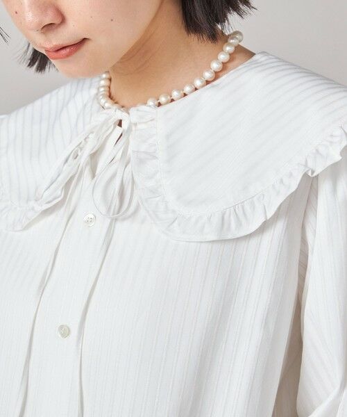 SHIPS / シップス シャツ・ブラウス | SHIPS NINE CASE:〈手洗い可能〉ビッグ カラー ブラウス | 詳細19