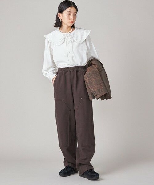 SHIPS / シップス シャツ・ブラウス | SHIPS NINE CASE:〈手洗い可能〉ビッグ カラー ブラウス | 詳細22