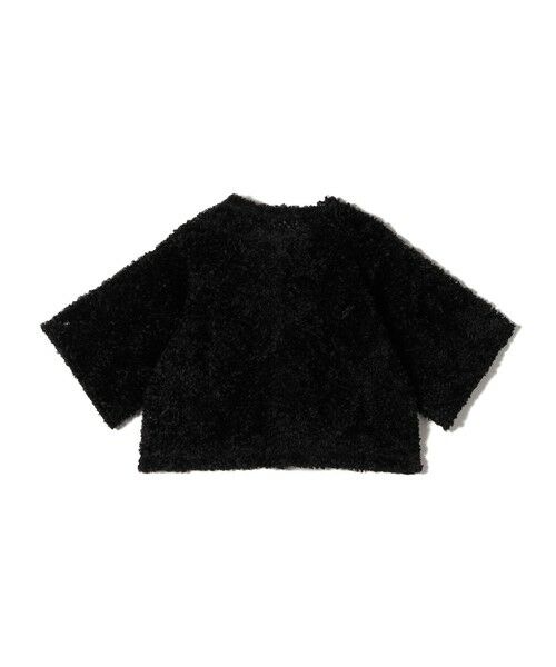 SHIPS / シップス シャツ・ブラウス | little black:〈手洗い可能〉パール 釦 フリル チュール 半袖 ブラウス | 詳細22