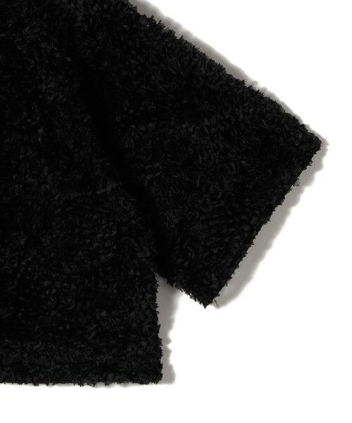 SHIPS / シップス シャツ・ブラウス | little black:〈手洗い可能〉パール 釦 フリル チュール 半袖 ブラウス | 詳細24