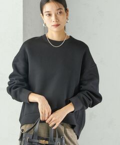 SHIPS / シップス カットソー（半袖以外） | 〈手洗い可能〉ラメ ダンボール カットソー