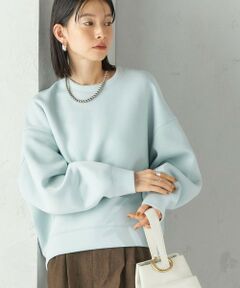 SHIPS / シップス カットソー（半袖以外） | 〈手洗い可能〉ラメ ダンボール カットソー