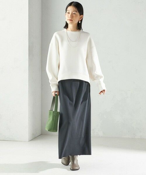 SHIPS / シップス カットソー（半袖以外） | 〈手洗い可能〉ラメ ダンボール カットソー | 詳細1