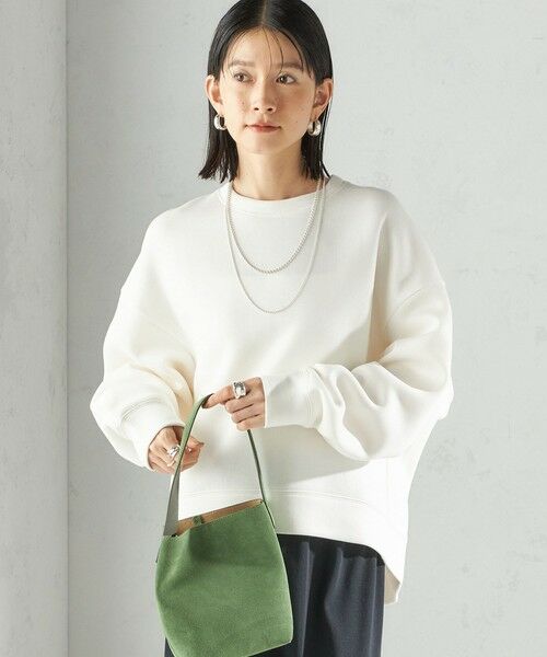 SHIPS / シップス カットソー（半袖以外） | 〈手洗い可能〉ラメ ダンボール カットソー | 詳細4