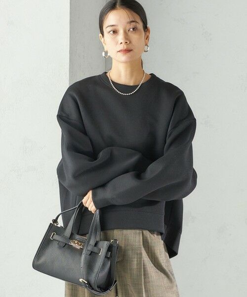 SHIPS / シップス カットソー（半袖以外） | 〈手洗い可能〉ラメ ダンボール カットソー | 詳細15