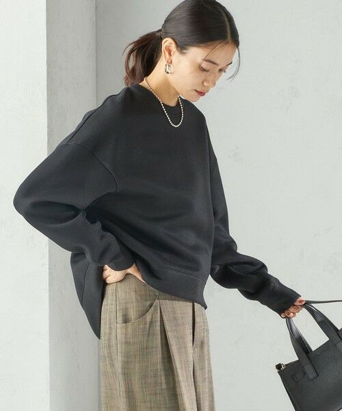 SHIPS / シップス カットソー（半袖以外） | 〈手洗い可能〉ラメ ダンボール カットソー | 詳細18