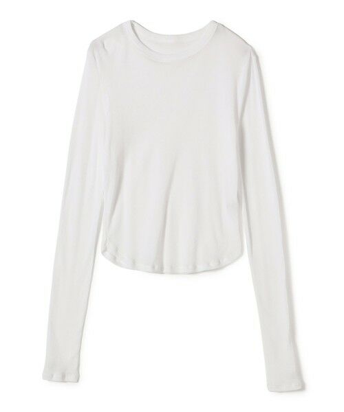 SHIPS / シップス Tシャツ | s.oyamadaコラボ:〈手洗い可能〉シアー テレコ ロング スリーブ TEE | 詳細15