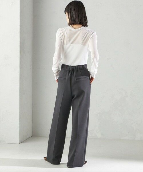 SHIPS / シップス Tシャツ | s.oyamadaコラボ:〈手洗い可能〉シアー テレコ ロング スリーブ TEE | 詳細6