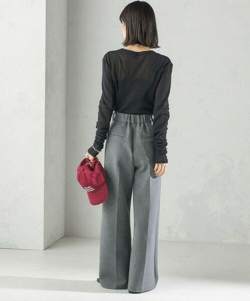 SHIPS / シップス Tシャツ | s.oyamadaコラボ:〈手洗い可能〉シアー テレコ ロング スリーブ TEE | 詳細22