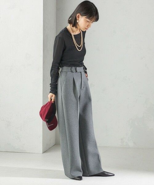 SHIPS / シップス Tシャツ | s.oyamadaコラボ:〈手洗い可能〉シアー テレコ ロング スリーブ TEE | 詳細24