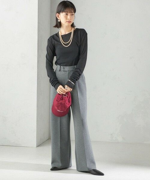 SHIPS / シップス Tシャツ | s.oyamadaコラボ:〈手洗い可能〉シアー テレコ ロング スリーブ TEE | 詳細25