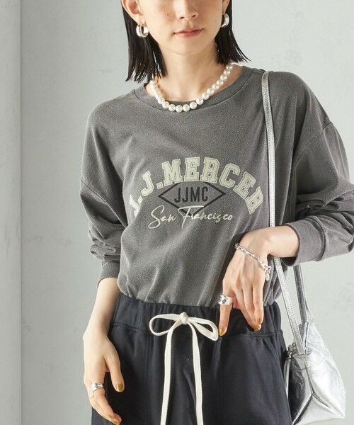 SHIPS for women/シップスウィメン 《予約》【SHIPS別注】J.J MERCER: ロングスリーブ TEE ダークグレー ONE SIZE SHIPS for women/シップスウィメン 《予約》【SHIPS別注】J.J MERCER: ロングスリーブ TEE ダークグレー ONE SIZE