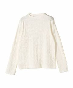 SHIPS / シップス カットソー（半袖以外） | assiette:〈手洗い可能〉シャーリング レース プルオーバー