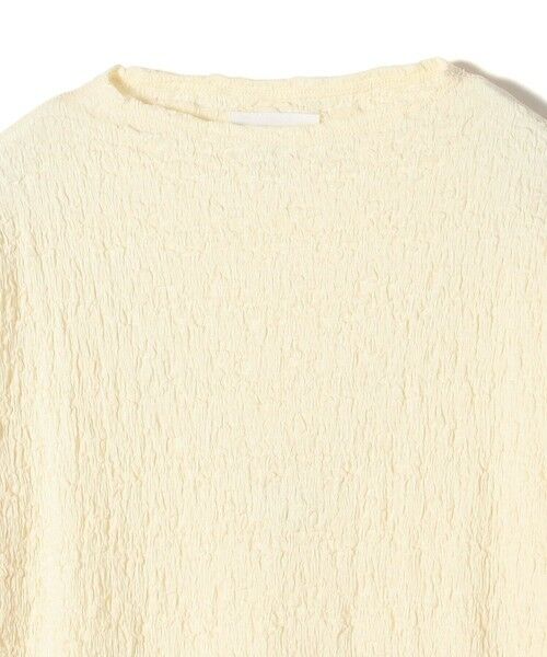 SHIPS / シップス カットソー（半袖以外） | assiette:〈手洗い可能〉シャーリング レース プルオーバー | 詳細4