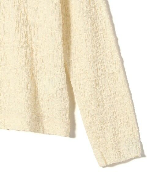 SHIPS / シップス カットソー（半袖以外） | assiette:〈手洗い可能〉シャーリング レース プルオーバー | 詳細5