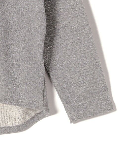 SHIPS / シップス スウェット | 〈手洗い可能〉レイヤード デザイン ラメ メランジ 裏毛 プルオーバー | 詳細13